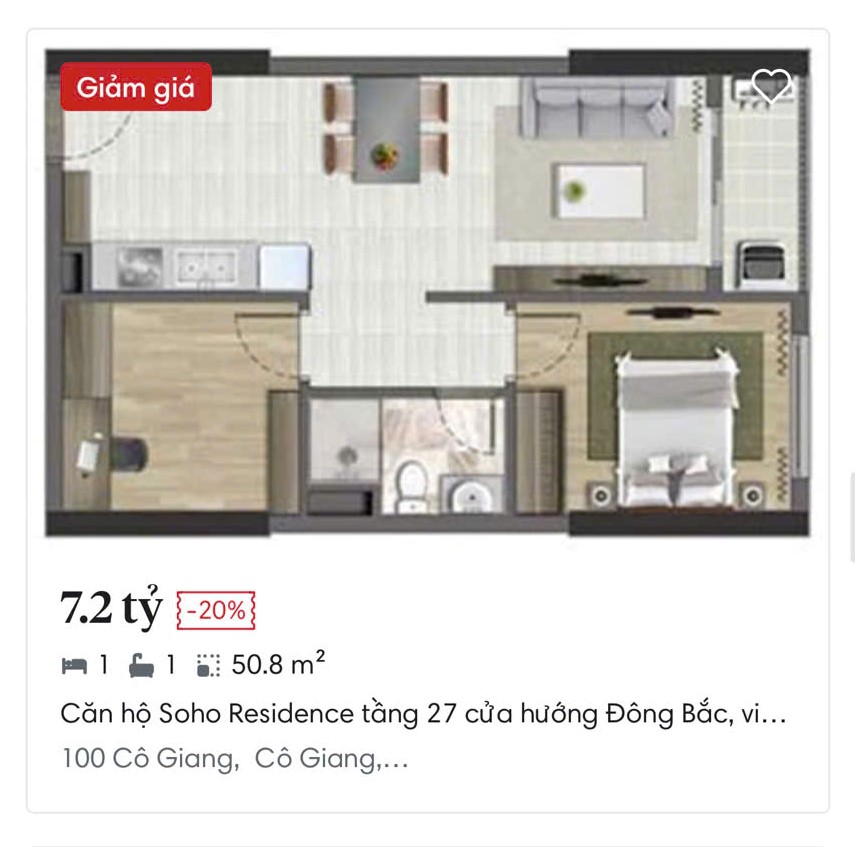 Căn Hộ Soho Residence